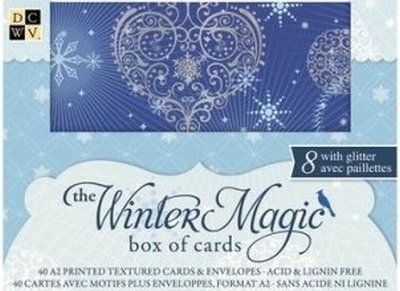 DCWV Box of cards CM-002-00830 The winter magic