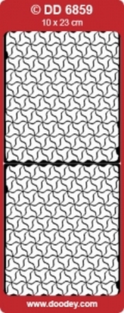 Doodey Achtergrondsticker Stickervel DD6859 mozaiek
