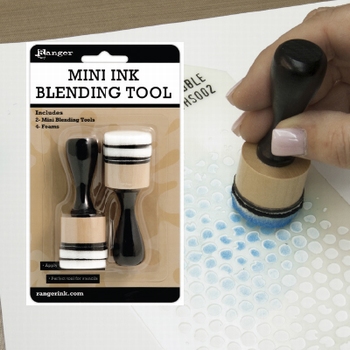 Ranger IBT40965 Mini ink blending tool x 2 + 2 x 2 foam