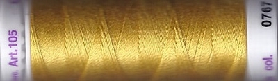 Mettler borduurgaren Silk Finish 0767 geel