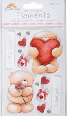 Forever  Friends 3731010 Elements topper - I love you