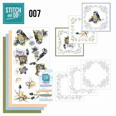 Stitch and Do borduursetje STDO007 Voorjaar