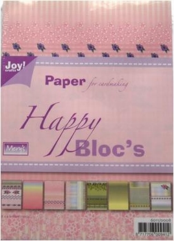 Joy! A5 Paperbloc 6011-0008 Happy rose