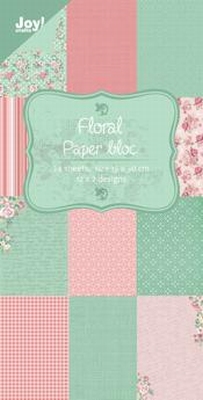 Joy! Papierblok 6011-0310 Floral (groen)