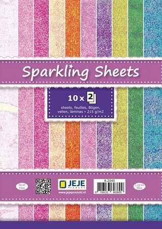 A5 Paperbloc Jeje 8.2045 Sparkling Sheets