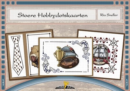 Hobbydols 147 Stoere Hobbydotskaarten + 10 hobbydots