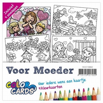 Yvonne Color Cards 2 Creations YCCC10002 Voor Moeder