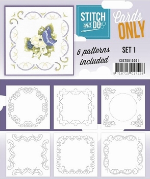 Stitch & Do Cards only 4k COSTDO10001 set 01