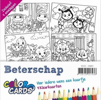 Yvonne Color Cards 1 Creations YCCC10001 Beterschap