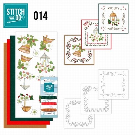 Stitch and Do borduursetje STDO014 Klassieke kerst