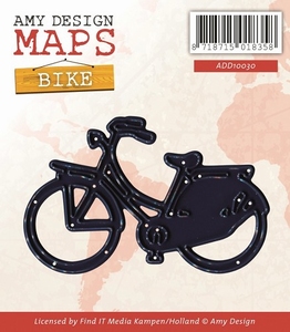 Amy Design Dies ADD10030 Maps Bike