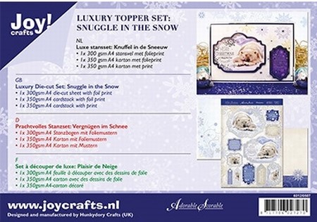 Joy Crafts! Luxe Stans Set 6012/0507 Snuggle in the Snow