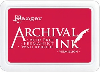 Ranger Archival Ink AIP30461 Vermillion/rood