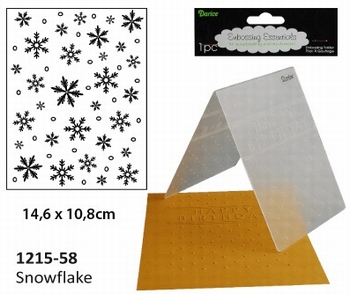 Darice Embossing folder 1251-58 Snowflake/sneeuwvlok