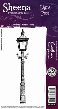 Sheena Individual EZMount stamps SD-LPOST-IS Light Post