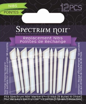 Spectrum Noir SPECN-NIBS-12R Replacement Nibs