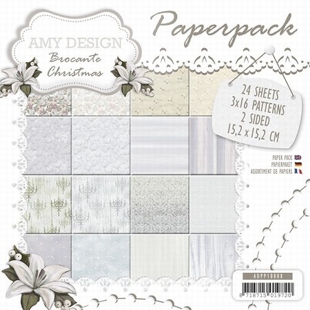 Amy Design Paperpack ADPP10008 Brocante Christmas