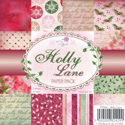 Wild Roses Studio Paper Pack PP044 Holly Lane