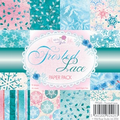 Wild Roses Studio Paper Pack PP043 Frosted Lace