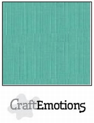 CraftEmotions 4-kant linnenkarton 1055 saliegroen