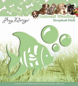 Amy Design Dies ADD10037 Animal Medley Tropical Fish
