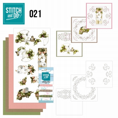 Stitch and Do borduursetje STDO021 Rustic Christmas
