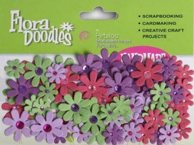 Petaloo flora doodles jeweled florettes 233 Wonderland