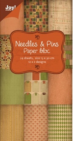 Joy! Papierblok 6011-0317 Needles and pins