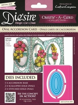 Diesire Create a Card DS-CADA-OVAL Ovale Accordion Card