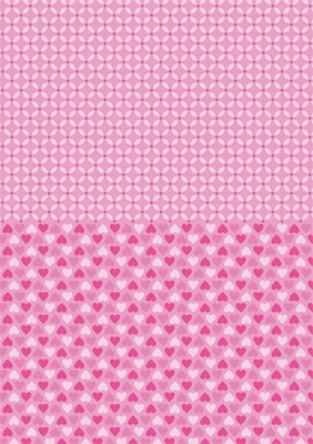 A4 Vel Nellie's Background Neva006 Pink hearts