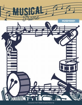Music Serie Die MUSD10001 Musical Frame/muzikaal frame