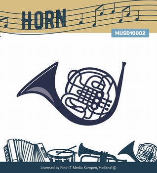 Music Serie Die MUSD10002 Horn/hoorn