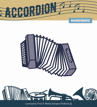 Music Serie Die MUSD10003 Accordion