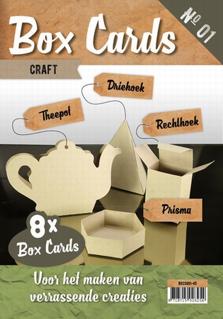 Box Cards BXCS001-45 Craft