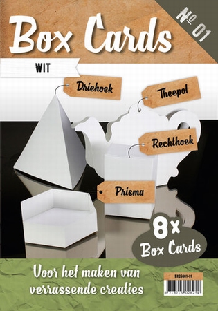 Box Cards BXCS001-01 Wit