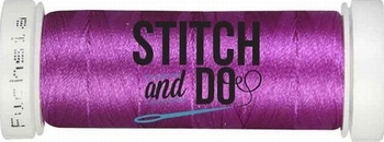 Stitch & Do 200 m Linnen SDCD37 Fuchsiapaars