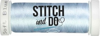 Stitch & Do 200 m Linnen SDCD26 Zacht blauw