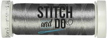 Stitch & Do 200 m Linnen SDCD36 Donker grijs