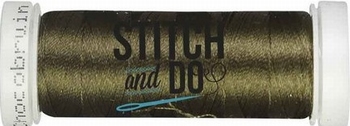 Stitch & Do 200 m Linnen SDCD33 Chocolade bruin