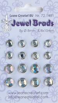 LeCreaDesign Jewel brads 721451 crystal