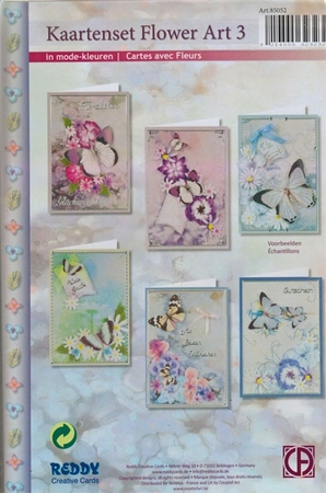 Creative Cards 85052 Reddy Flower Art 3