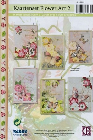 Creative Cards 85051 Reddy Flower Art 2