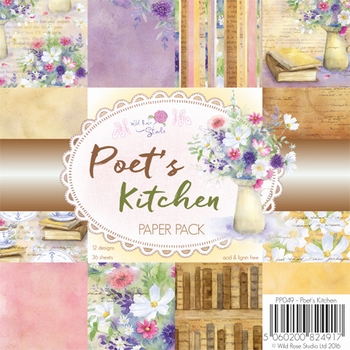 Wild Roses Studio Paper Pack PP049 Poet`s Kitchen