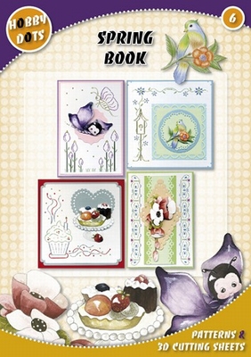 Hobbydots  6 - Spring Book + 11 stickers