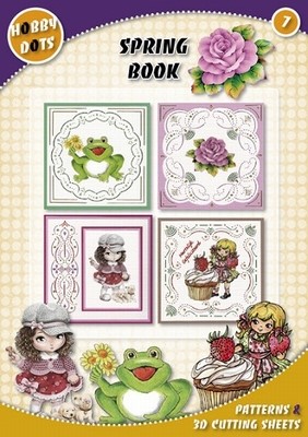 Hobbydots  7 - Spring Book + 9 stickers