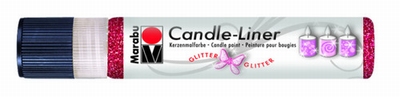 Marabu Candle Liner 180509 538 Robijn Glitter