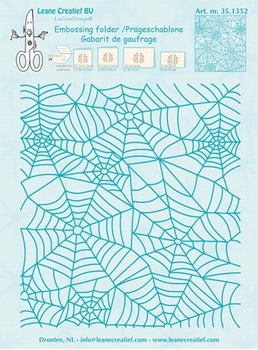 Leane Creatief Embossing folder 351352 Spider web