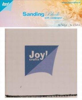 Joy! crafts 6200-0001 Schuurblokje incl. schuurpapier