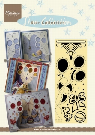 MD Stencil Star Collection PD0001 Party