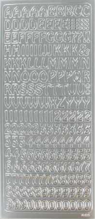 Stickervel Kangaro 1625 Alfabet & cijfers